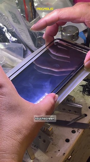 Cracked screen? Consult with Pegasus Service first! 🔧