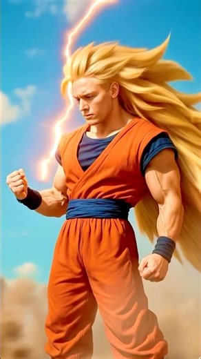 Trunks, Cell, Vegeta & Goku In Real Life #dragonball #goku #shortvideo