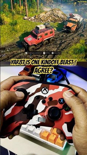 This is one of best scout in Snowrunner game - YAR 87 💥 #snowrunner #gaming #automobile