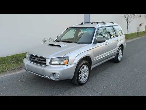 4K Review 2005 Subaru Forester XT Turbo 5-Speed Manual AWD Virtual Test-Drive & Walk-around
