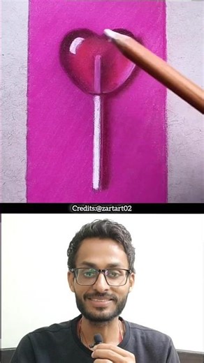 Lolipop Drawing Challenge #shorts
