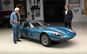 A rare 1971 Marcos GT visits Jay Leno's Garage