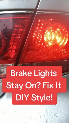 DIY Fix: How to Stop Brake Lights from Staying On