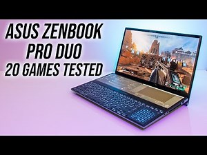 Dual Screen Gaming? ASUS ZenBook Pro Duo Laptop Benchmarks