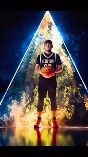 Senior photos in the Rock Town studio! Off-camera flash, smoke, lasers!