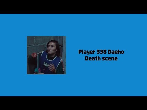Squid game s3 | player 338 death scene (dae ho) | #squidgame #daeho #player338 #death #4k