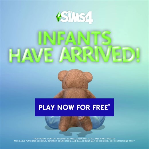 1.1K reactions · 161 shares | A new life stage has been added to The Sims™ 4 between newborns and toddlers – infants! Play the free base game update. | The Sims | Facebook