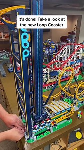 Loop Coaster in action #lego #legotiktok #legorollercoaster #rollercoaster | Bad Bricks