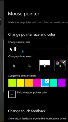 How to change COLOR of your mouse pointer ✅ #windows10 #windows11