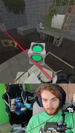 Playing With Portal Lasers in Minecraft?! #minecraft #portal #portal2