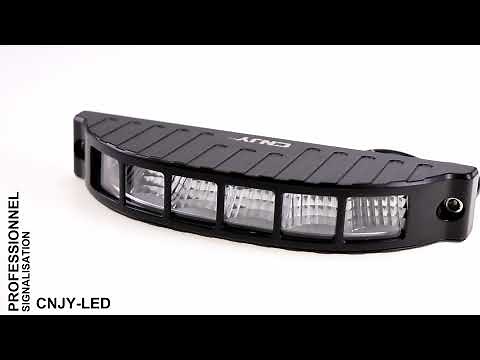 Feux à led 180° compact 3D-COMBO GZER-TECH2® 18W 12V 24V