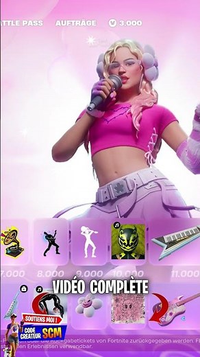 Passe de Combat Skin icône Karol G Gratuit Fortnite, Comment Avoir et Débloquer le Passe Festival