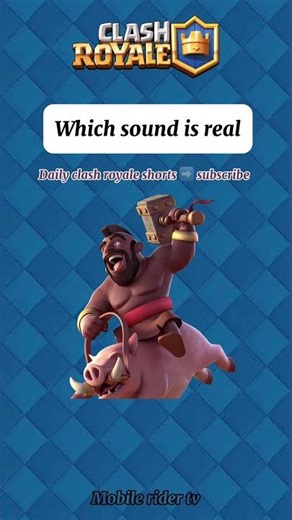 Only Clash Royale Pros Can Guess This Sound 👀 #shorts #clashroyale