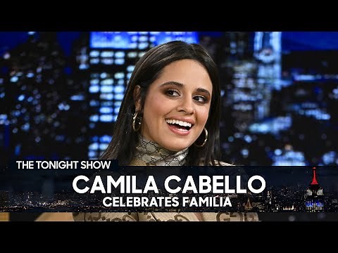 Camila Cabello Takes a Shot with Jimmy to Celebrate Familia | The Tonight Show Starring Jimmy Fallon