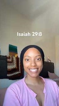 Prophet Isaiah gave us the meaning of eating or drinking in dreams! #bible #biblestudy