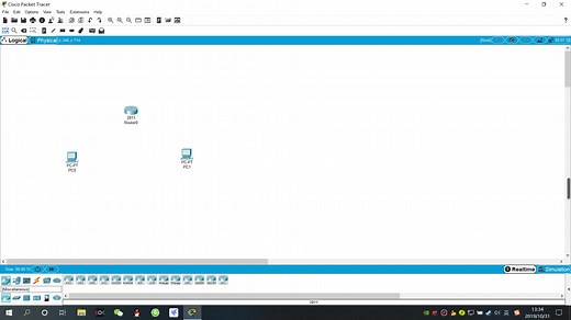 思科路由器配置PC之间通信
