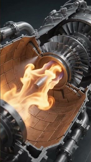 How Gas turbine turbine works