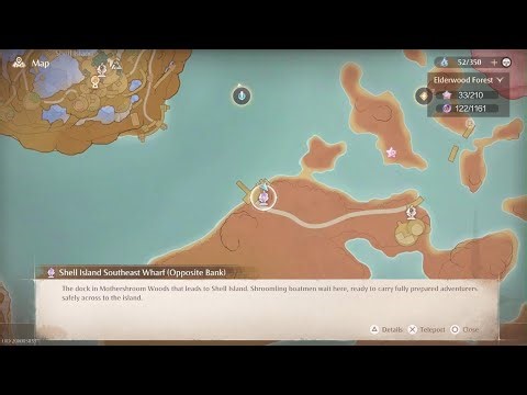 Decorative Chest Collectble Shell Island Dock #InfinityNikki