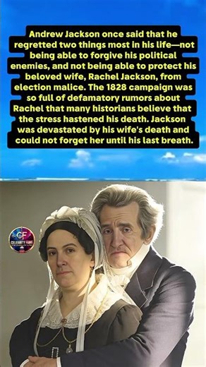 The heartbreaking tragedy of Andrew Jackson and Rachel Jackson ##shorts
