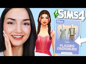 Découverte du Kit Plaines Oniriques et il est adorable ! 🌼 | Sims 4