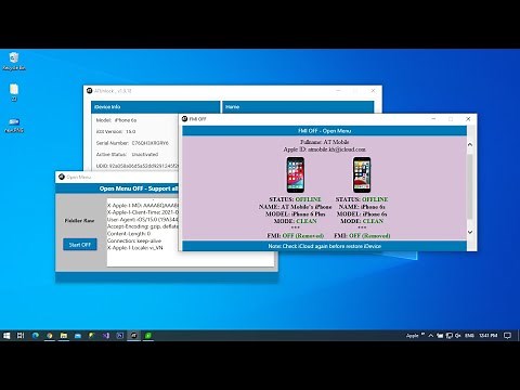 FMI OFF Open Menu - New solution | Support to iOS 15 | Remove iCloud on iPhone, iPad.
