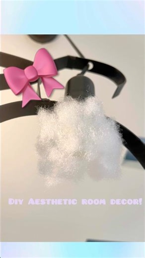 DIY Mini Room Décor…✨🎀| Sooo easy, Must try! #diy #viralshorts #roomdecor #mini #aesthetic