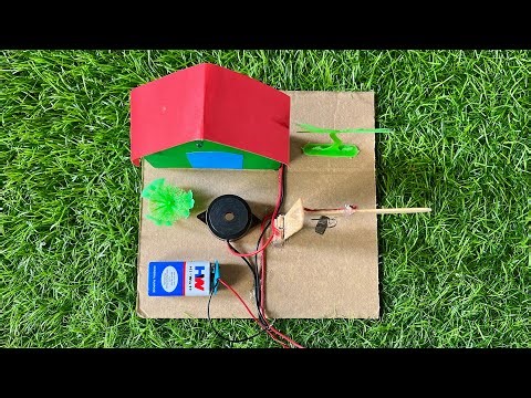 Earthquake alarm working model | DIY mini school project | Black pulse |