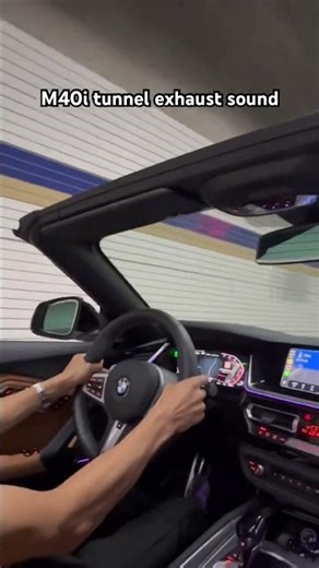 z4 m40i tunnel exhaust sound (z4 m40i 터널 배기음) 오픈에어링