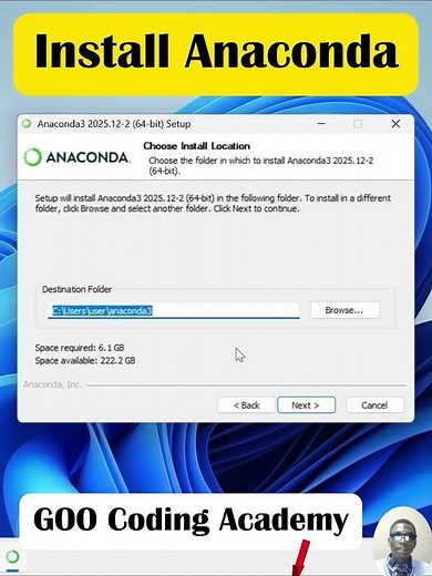 Install Anaconda on Windows 11 in 30 Seconds! 🚀 Beginner-Friendly Trick