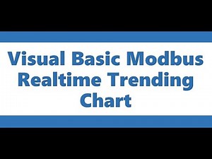 Visual Basic Modbus Realtime Trending Chart