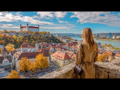Discover Europe’s Most Underrated Capital | Walking Tour in Bratislava, Slovakia| No Talking