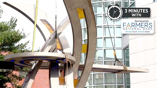 Butler Institute Relocates Sculpture to YSU Campus