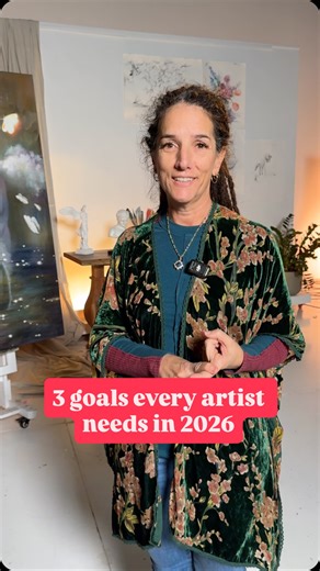 Every artist should set these goals for 2026. What other art goals do you have for this year? Let us know in the comments! . . . #artistoninstagram #artcommunity #2026 #artlover #artreels | Milan Art Institute