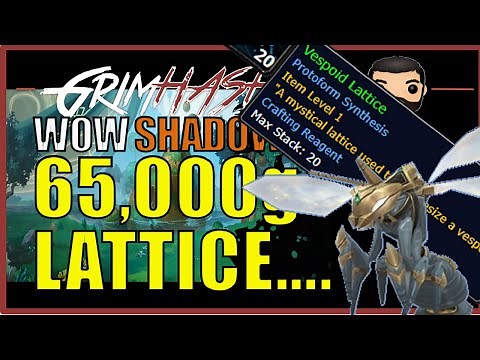 Vespoid Lattice Gold Farm 65,000g // WoW Shadowlands