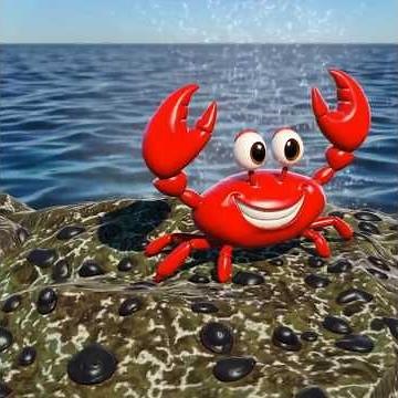I’m a Crab 🎵 Crab Song for Kids | Songs & Nursery Rhymes | Learn Animals for Kids
