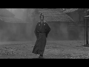 Yojimbo 1961 Ending fight scene 4K Akira Kurosawa