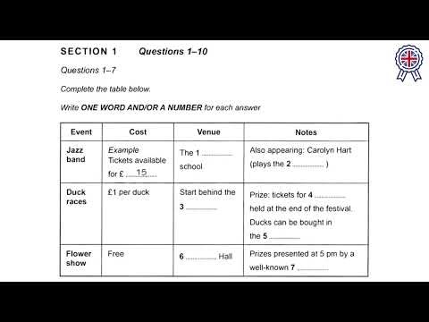 Cambridge_IELTS_11_-_Listening_Test_4 [Section - 1] | Listening_IELTS_Practice_Test