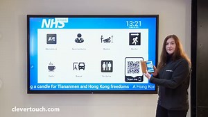 Clevertouch| Digital Signage | Clevertouch Live, Wayfinding with Commercial Displays