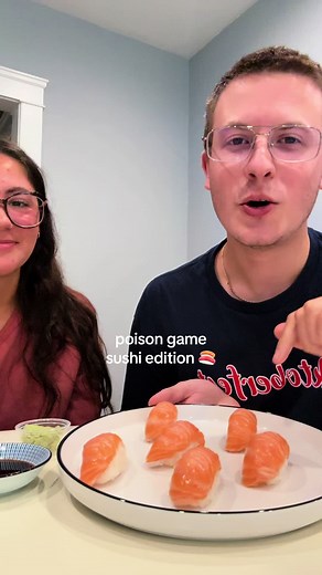 Poison Game Challenge with Sushi and Wasabi