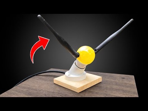 Genius Idea with Old Light Bulbs and WIFI Routers Revealed