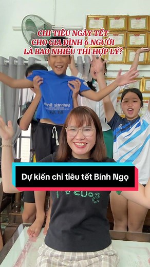 Dự kiến chi tiêu tết Bính Ngọ 2026 của gia đình mình, cả nhà thấy có hợp lý chưa, cần bổ sung khoản nào không? #family #learnontiktok #viral