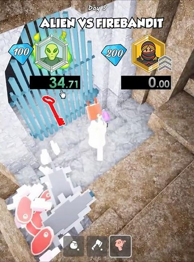 Alien Class Vs Fire Bandit Crossbow 99 Nights #roblox