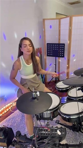 One way ticket || eruption (drum cover ) part 2 #shorts