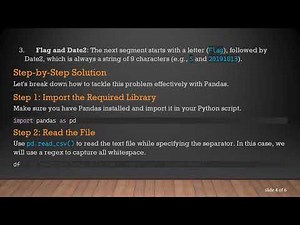How to Import a txt File into a Pandas DataFrame Properly