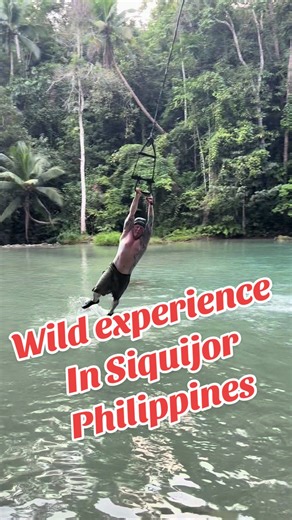 Angel Walk in Siquijor, Philippines 😇🇵🇭 The girl I was traveling with really wanted to do this, and I thought it was hilarious. I was way bigger than everyone else doing it, so they let me go multiple times and even filmed me for their promo videos. Watching a tiny guy try to catch me had me crying laughing 😂 One of those random travel moments you don’t plan but never forget. Hashtags: #siquijor #philippines #angelwalk #islandlife #travelmoments