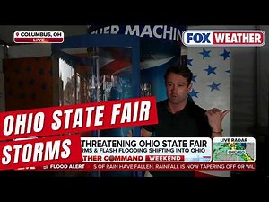 Ohio State Fair Threatened By Severe Storms As Damaging Winds And Rain Move Into The Ohio Valley