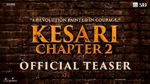 He held his head high. He beat them at their game. He told them where to go. A genocide India must know about. A revolution painted in courage. #KesariChapter2 teaser out now! In cinemas 18th April, worldwide. R Madhavan Ananya Panday #KaranSinghTyagi Karan Johar #AdarPoonawalla #ApoorvaMehta #AmritpalSinghBindra #AnandTiwari #MarijkedeSouza #SomenMishra #VedantBaali #SumitSaxena #AzeemDayani Dharma Productions #CapeOfGoodFilms Leo Media Collective | Akshay Kumar