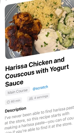 Download Scratch Cooking Today! Link in Bio Become an early creator on The Social Recipe App