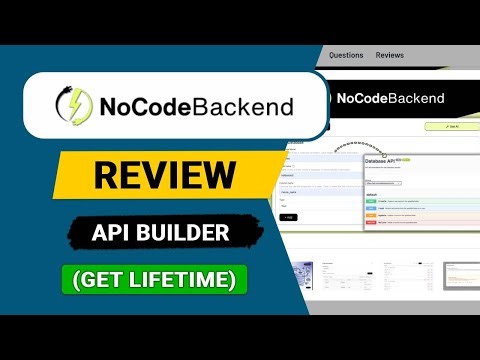 NoCodeBackend Review 2026 (Lifetime Deals): Create Backend APIs Without Coding