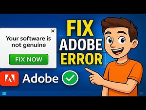 How to Fix 'Your Software is Not Genuine' Error in Adobe Products